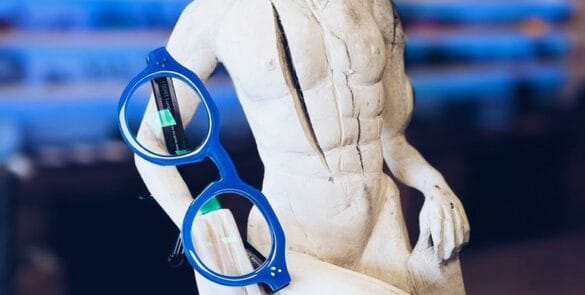 Art et lunettes : vitrine avec Caroline Strande à Sotteville les Rouen