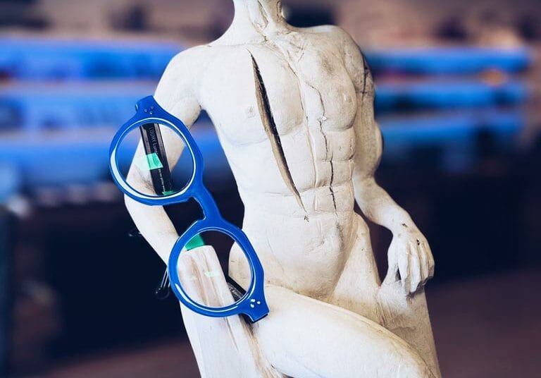 Vitrine Sculptrice Caroline Strande - Atelier aux Lunettes - Sotteville les Rouen - IMG